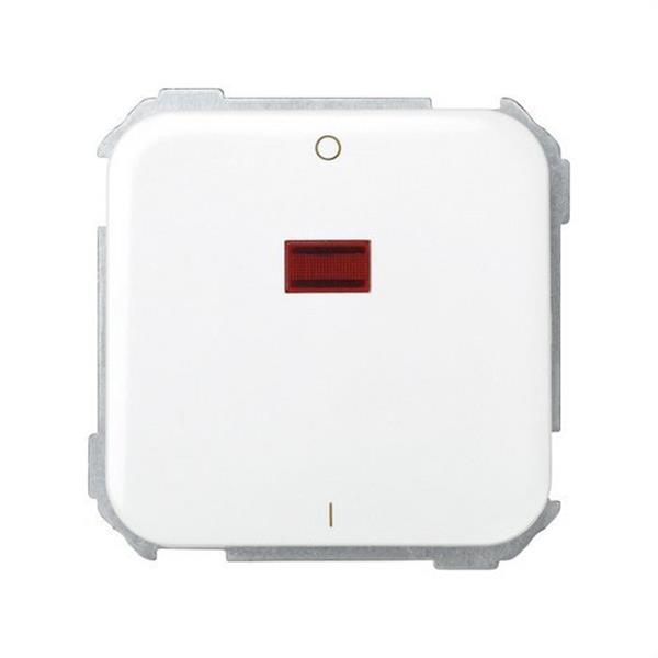 SIMON 31134-30 Interruptor SIMON 31 bipolar 16A con piloto blanco nieve