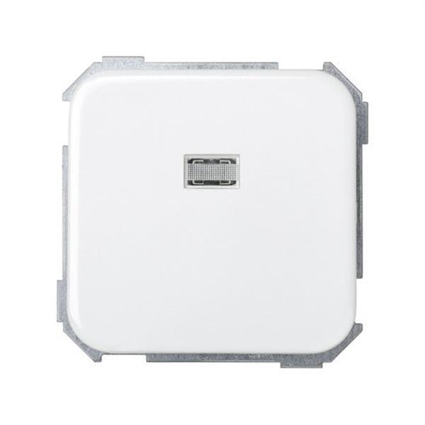 SIMON 31254-30 Conmutador de cruce SIMON 31 con indicador luminoso blanco nieve