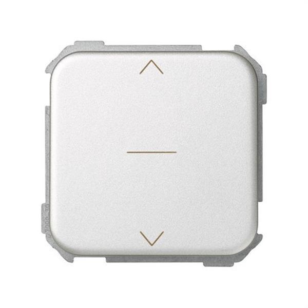 SIMON 31333-63 Interruptor persiana SIMON 31 con 3 posiciones 1-0-2 aluminio