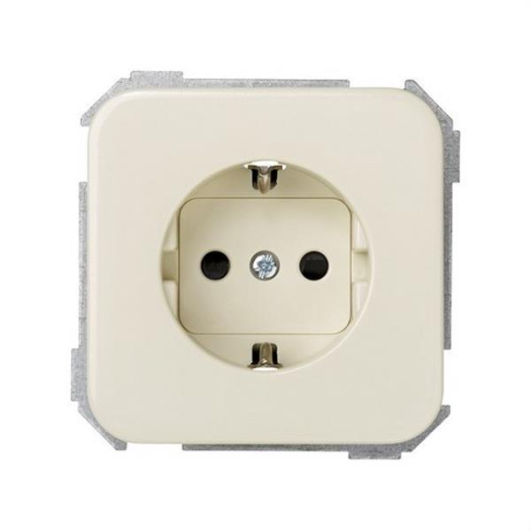 SIMON 31432-61 Base enchufe SIMON 31 schuko con seguridad 16A 250V marfil
