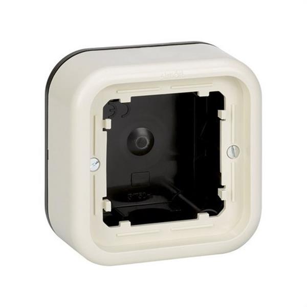 SIMON 31750-31 Caja superficie SIMON 31 con 1 elemento altura 36,5mm marfil