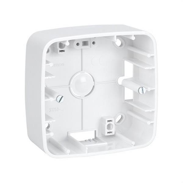 SIMON 31753-30 Caja superficie alta sin marco Simon 31 blanco nieve