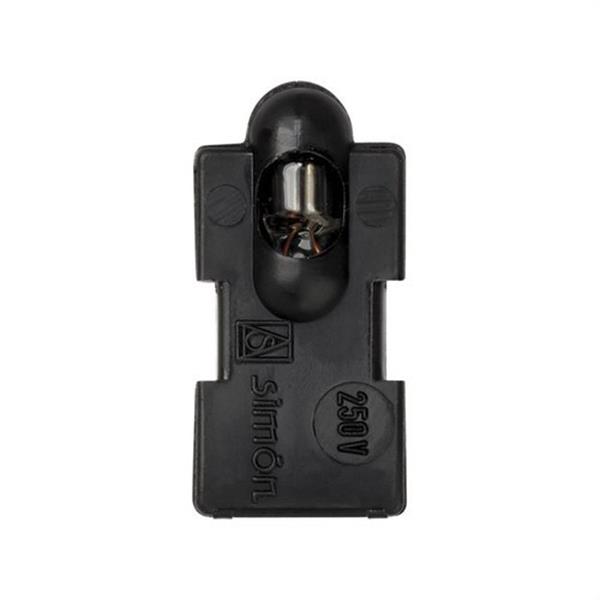 SIMON 31802-31 Soporte neón SIMON 31 para interruptor unipolar pulsador