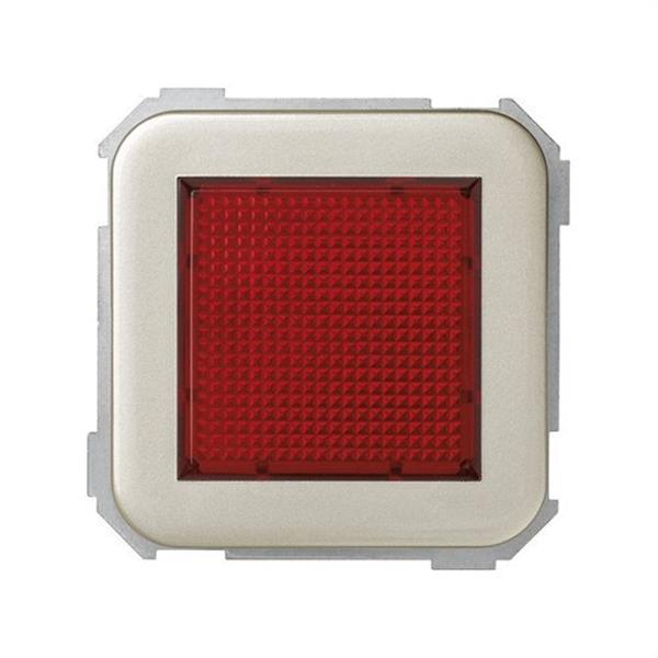 SIMON 31810-34 Señalizador luminoso SIMON 31 con difusor rojo cava