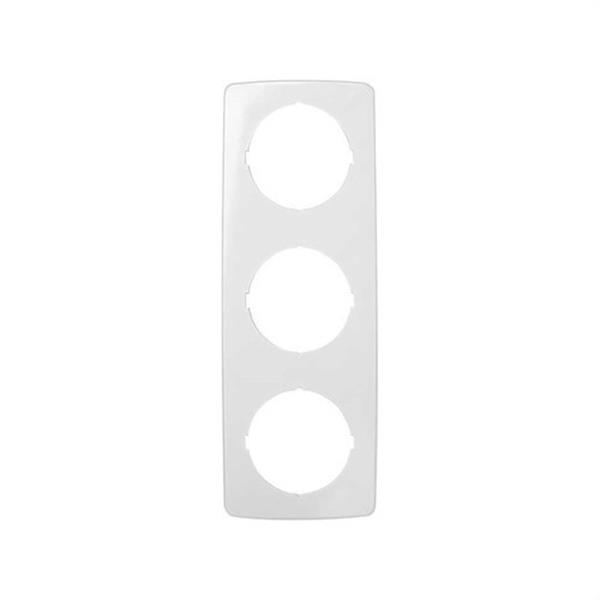 SIMON 32630-31 Placa baquelita con 3 elementos Simon 32 blanco