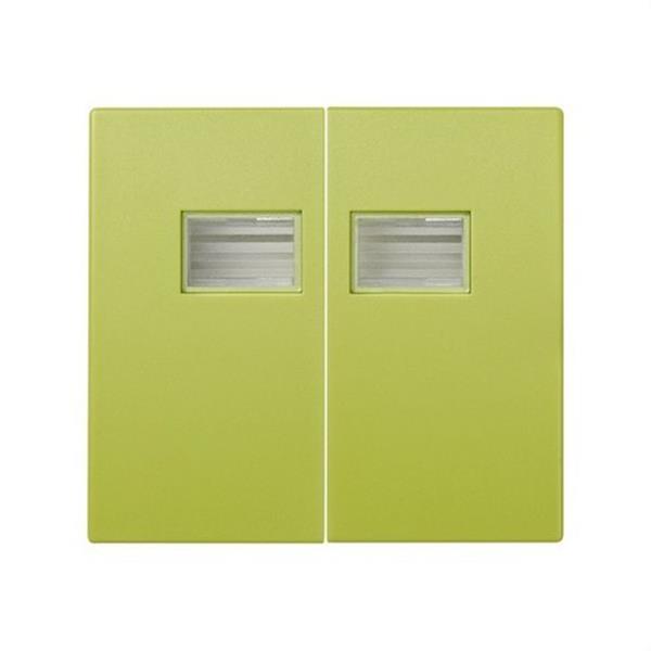 SIMON 4400026-065 Tecla doble SIMON AQUA verde pistacho