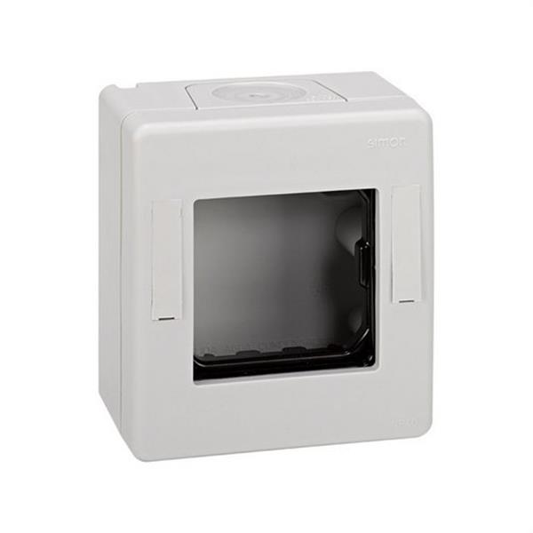 SIMON 4490780-035 Caja vacía SIMON AQUA IP40 gris