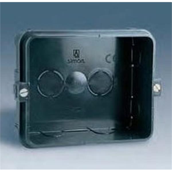 SIMON 48720-35 Caja empotrar 2 elementos referencias 48453/48473