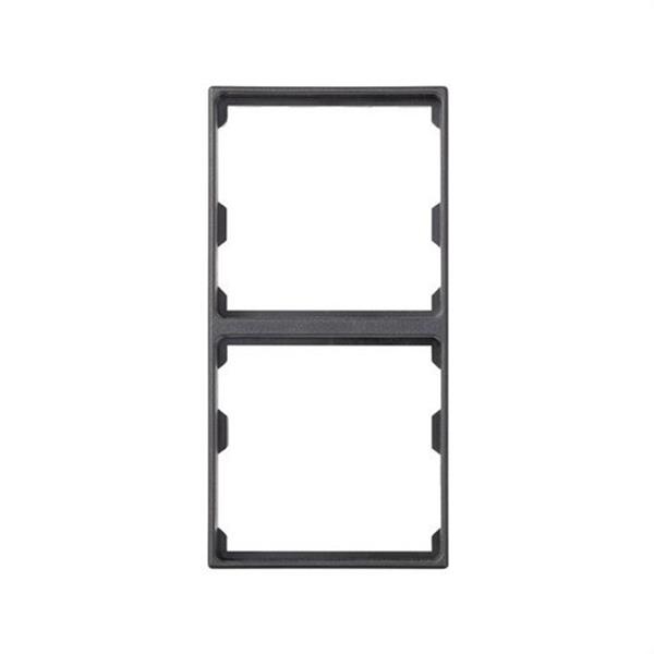 SIMON 50000088-038 Placa adaptadora doble SIMON 500 CIMA grafito