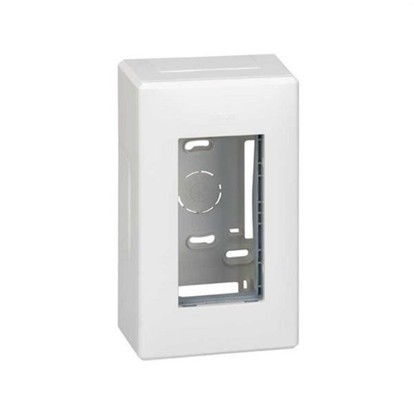 SIMON 51000001-030 Caja superficie SIMON 500 CIMA con 1 módulo blanco