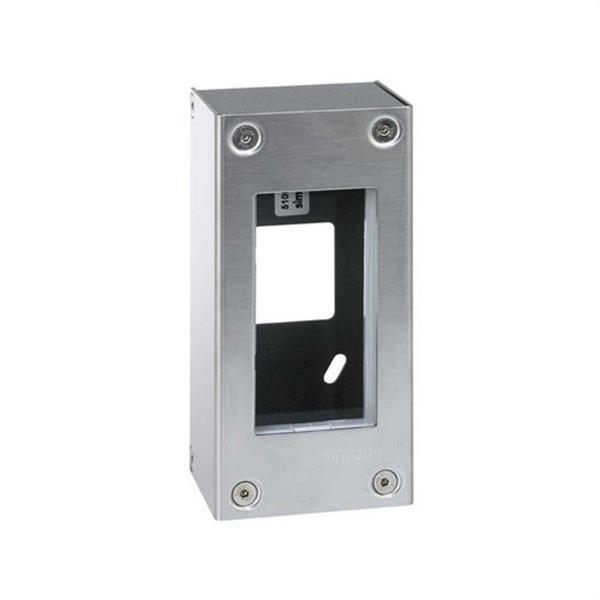 SIMON 51000011-036 Caja metálica superficie SIMON 500 CIMA con 1 módulo