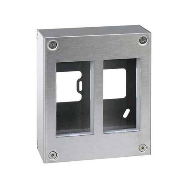 SIMON 51000012-036 Caja metálica superficie SIMON 500 CIMA con 2 módulos