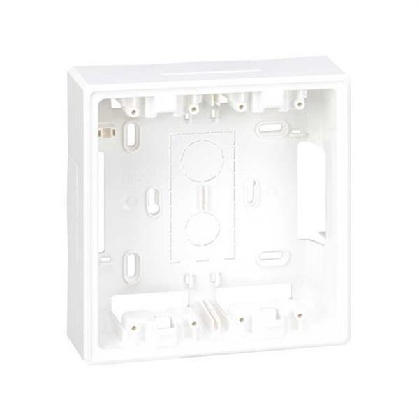 SIMON 51050002-030 Base caja superficie SIMON 500 CIMA para kit 2 módulos blanco
