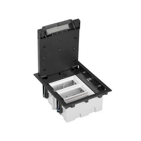 SIMON 52050003-038 Caja suelo SIMON 500 CIMA con 3 módulos 70mm grafito