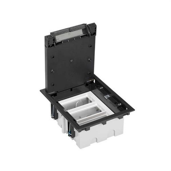 SIMON 52050103-038 Caja suelo SIMON 500 CIMA con 3 módulos 90mm grafito