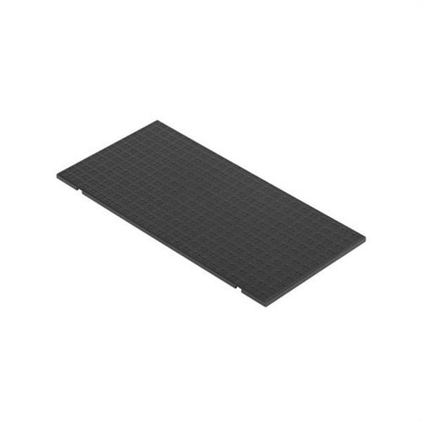 SIMON 52053104-038 Tapa SIMON 500 CIMA para caja suelo con 4 módulos grafito