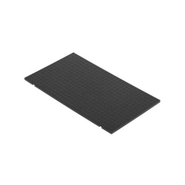 SIMON 52053106-038 Tapa SIMON 500 CIMA para caja suelo con 6 módulos grafito