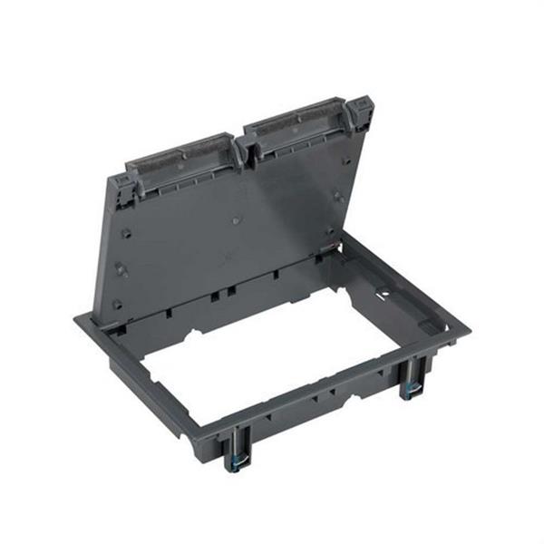 SIMON 52054106-035 Tapa registro SIMON 500 CIMA con 6 módulos gris