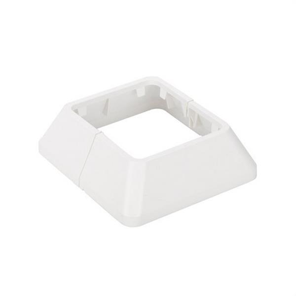SIMON 52551802-030 Embellecedor SIMON 500 CIMA para columna/minicolumna con 2 caras blanco
