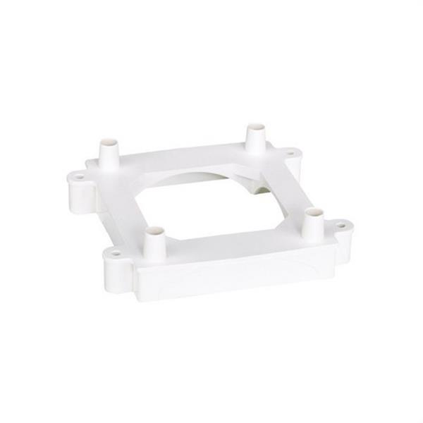 SIMON 52554204-030 Zócalo SIMON 500 CIMA para torreta con canal suelo blanco