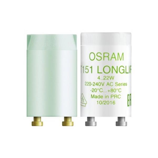 OSRAM 4050300854083 Cebador ST151 25ER para 4-8,15,18,22W 230V