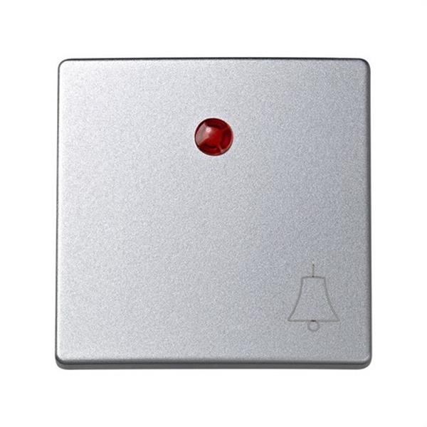 SIMON 73015-63 *TECLA SIMON 73 LOFT CON CAMPANA PARA LUMINOSO ALUMINIO