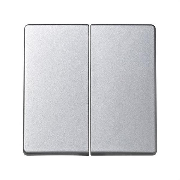SIMON 73026-63 Tecla SIMON 73 LOFT para grupo doble aluminio