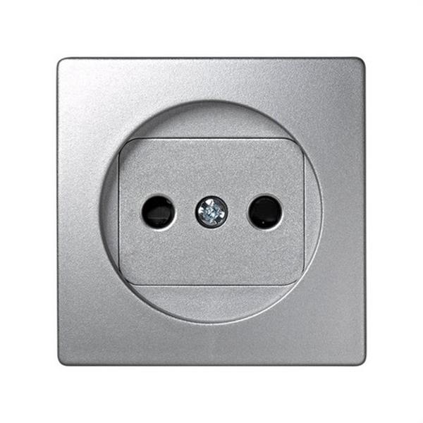 SIMON 73040-63 Tapa enchufe SIMON 73 LOFT bipolar aluminio