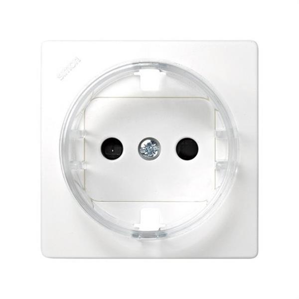 SIMON 73041-60 Tapa enchufe SIMON 73 LOFT bipolar TT lateral blanco