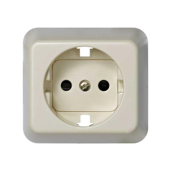 SIMON 73044-31 Tapa enchufe SIMON 73 con seguridad marfil