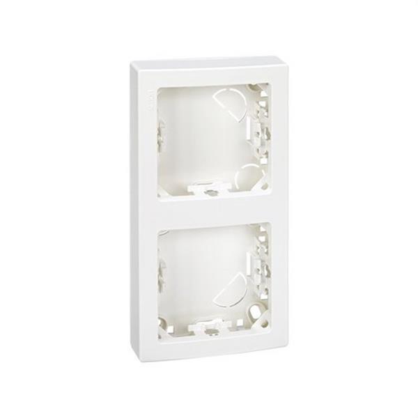 SIMON 73621-60 Marco SIMON 73 LOFT con 2 elementos 146x75mm blanco