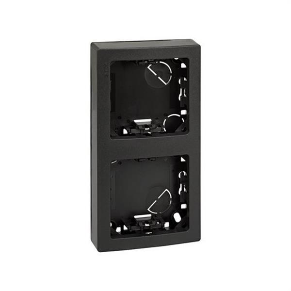 SIMON 73621-62 Marco SIMON 73 LOFT con 2 elementos 146x75mm grafito