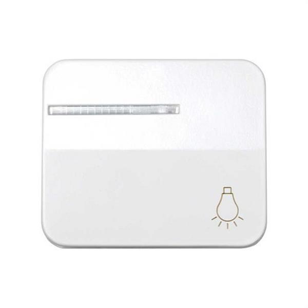 SIMON 75016-30 Manecilla SIMON 75 para pulsador luz luminoso blanco nieve
