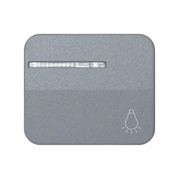 SIMON 75016-35 Manecilla SIMON 75 para pulsador luz luminoso gris