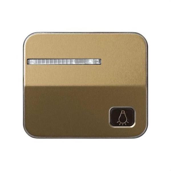 SIMON 75016-36 Tecla con luminoso para pulsador luz Simon 75 bronce