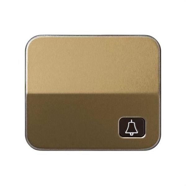 SIMON 75017-36 Tecla para pulsador campana Simon 75 bronce
