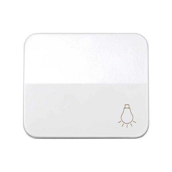 SIMON 75018-30 Manecilla SIMON 75 para pulsador luz blanco nieve