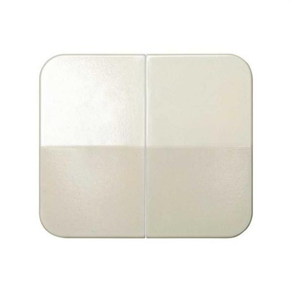 SIMON 75026-31 Tecla SIMON 75 doble para interruptores conmutadores marfil