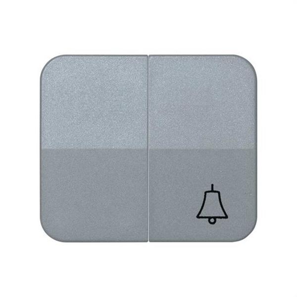 SIMON 75027-35 Tecla SIMON 75 para conmutador pulsador campana gris