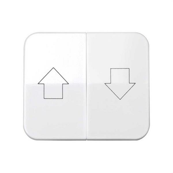 SIMON 75028-30 Tecla SIMON 75 para interruptor persiana blanco nieve