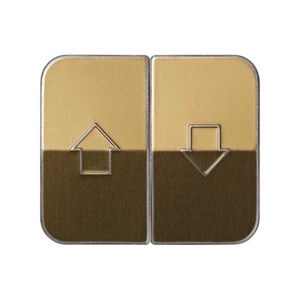SIMON 75028-36 Tecla para interruptor persiana Simon 75 bronce