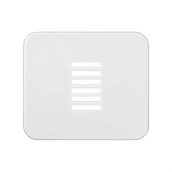 SIMON 75052-30 Placa SIMON 75 para zumbador bitensión blanco nieve