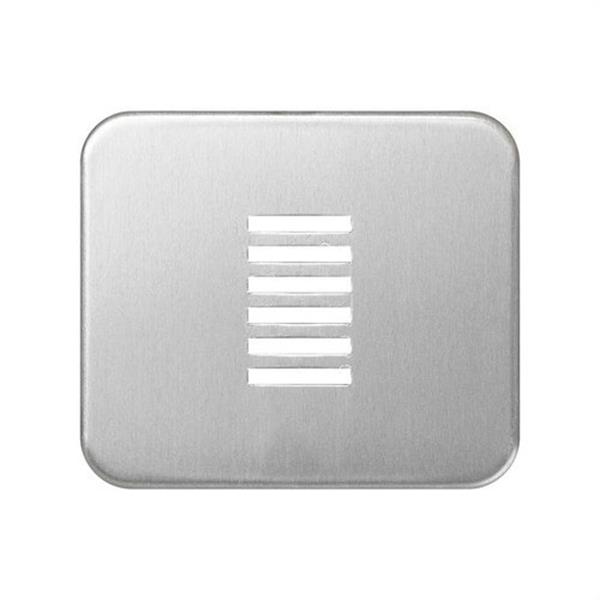SIMON 75052-33 Placa SIMON 75 para zumbador bitensión aluminio