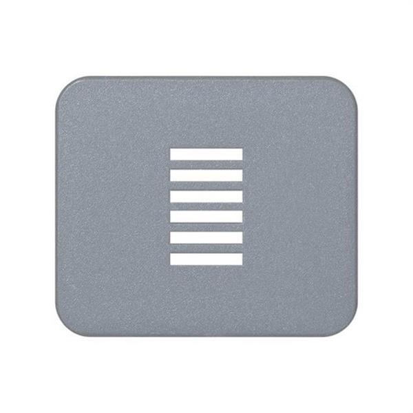 SIMON 75052-35 Placa SIMON 75 para zumbador bitensión gris
