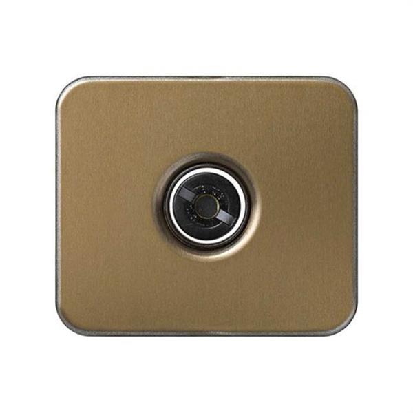 SIMON 75056-36 Tapa Portafusible Simon 75 bronce