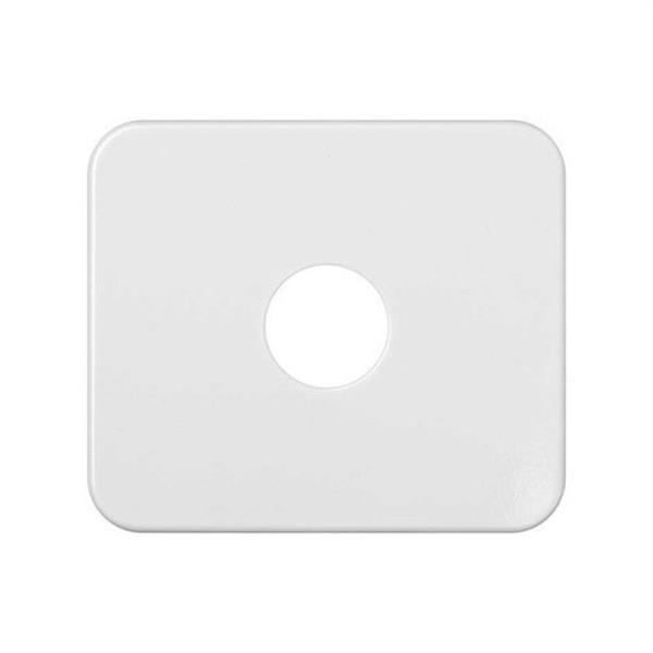 SIMON 75057-30 Placa SIMON 75 para toma altavoz con llave 0 blanco nieve