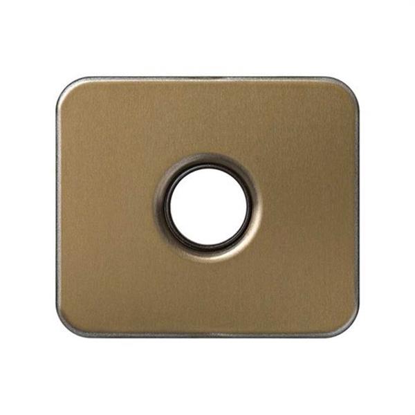 SIMON 75057-36 Placa Simon 75 para toma altavoz con llave 0 bronce