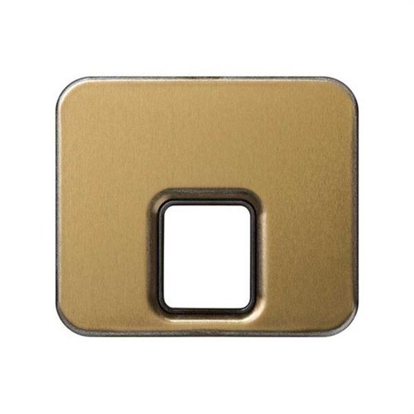 SIMON 75062-36 Placa Simon 75 para toma telefono 0 bronce