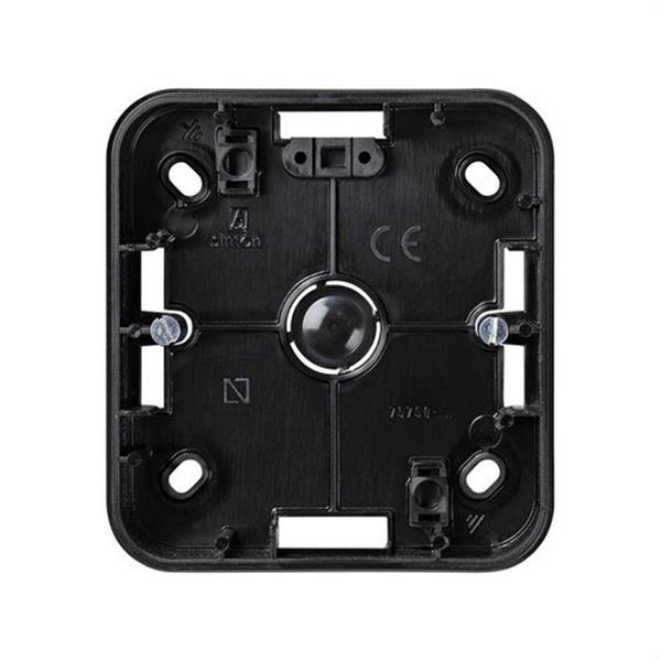 SIMON 75750-32 Caja superficie SIMON 75 con 1 elemento baja negro