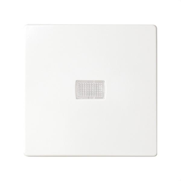 SIMON 8200013-030 Tecla SIMON 82 con visor neutro blanco